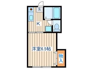 セントポーリア八軒の物件間取画像